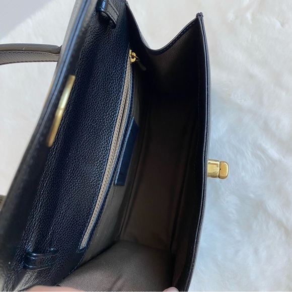 Coach Vintage Madison Biltmore Medium Top Handle Bag 4417 Black - Picture 9 of 14